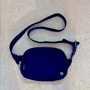 *SOLD* lululemon athletica navy blue Belt Bag